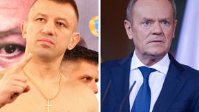 Zapytali go o nowy rząd. Tak Adamek nazwał Tuska