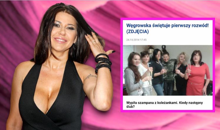 10 lat temu Iwona Węgrowska świętowała rozwód