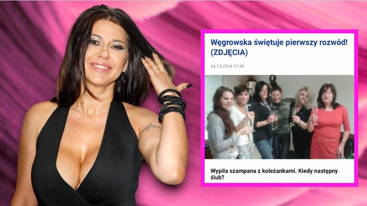 10 lat temu Iwona Węgrowska świętowała rozwód