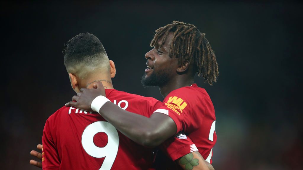 Getty Images / Robbie Jay Barratt - AMA / Na zdjęciu: Roberto Firmino i Divock Origi