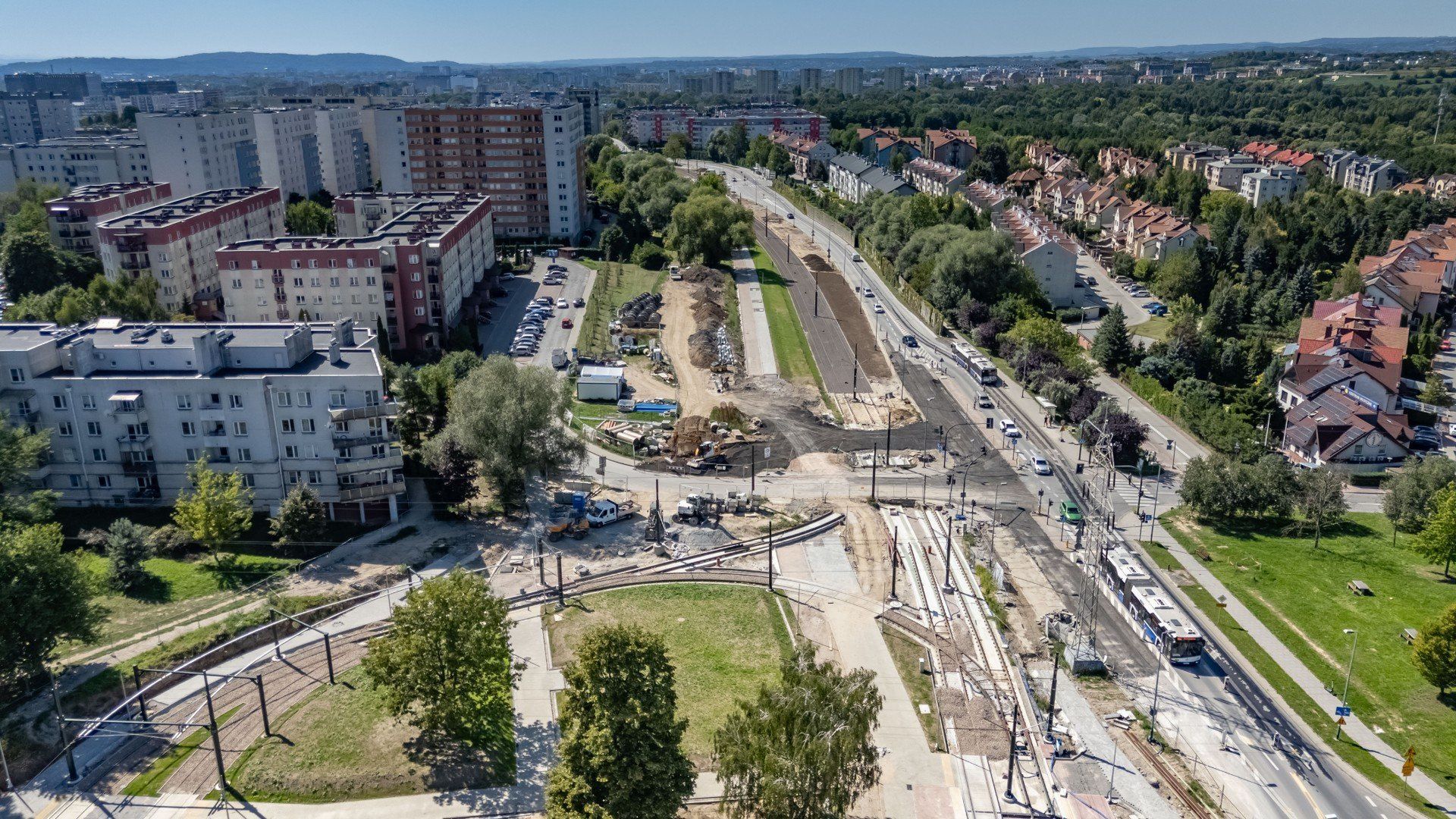 Budowa linii tramwajowej do Mistrzejowic w Krakowie