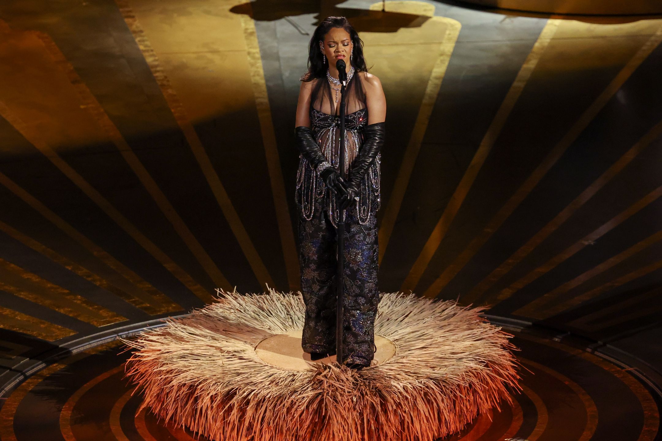 Rihanna na gali Oscarów