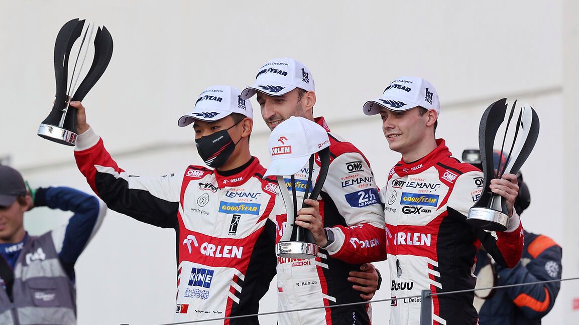 Zdjęcie okładkowe artykułu: Materiały prasowe / European Le Mans Series / Na zdjęciu: Robert Kubica i WRT