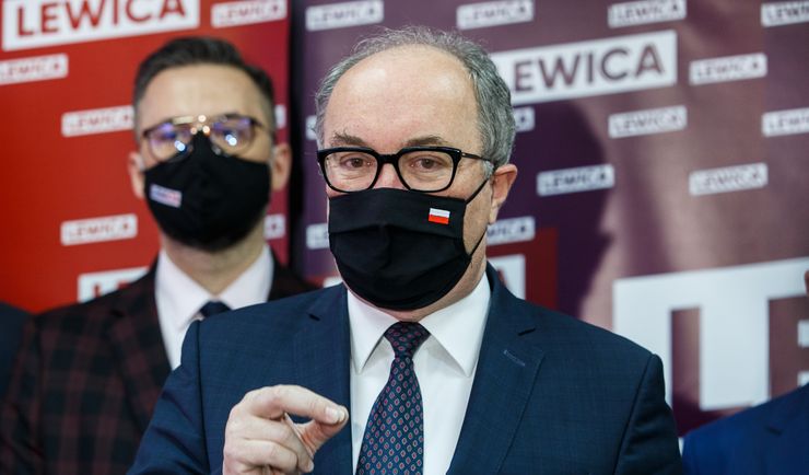 Włodzimierz Czarzasty z misją specjalną