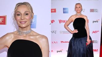 Orły 2026: Sonia Bohosiewicz świeci nagimi ramionami na ściance. Klasa? (ZDJĘCIA)