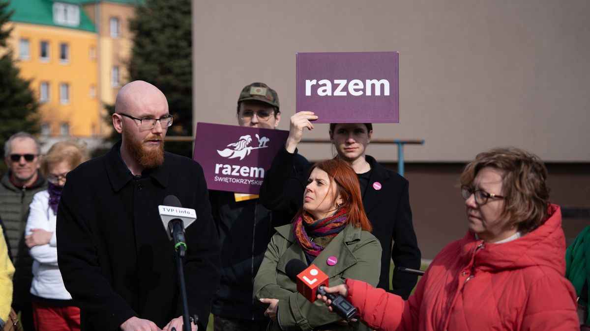 Konferencja prasowa Partii Razem