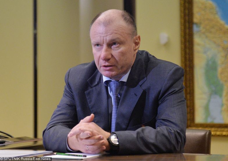 Vladimir Potanin odczuwa już sankcje na własnej skórze.