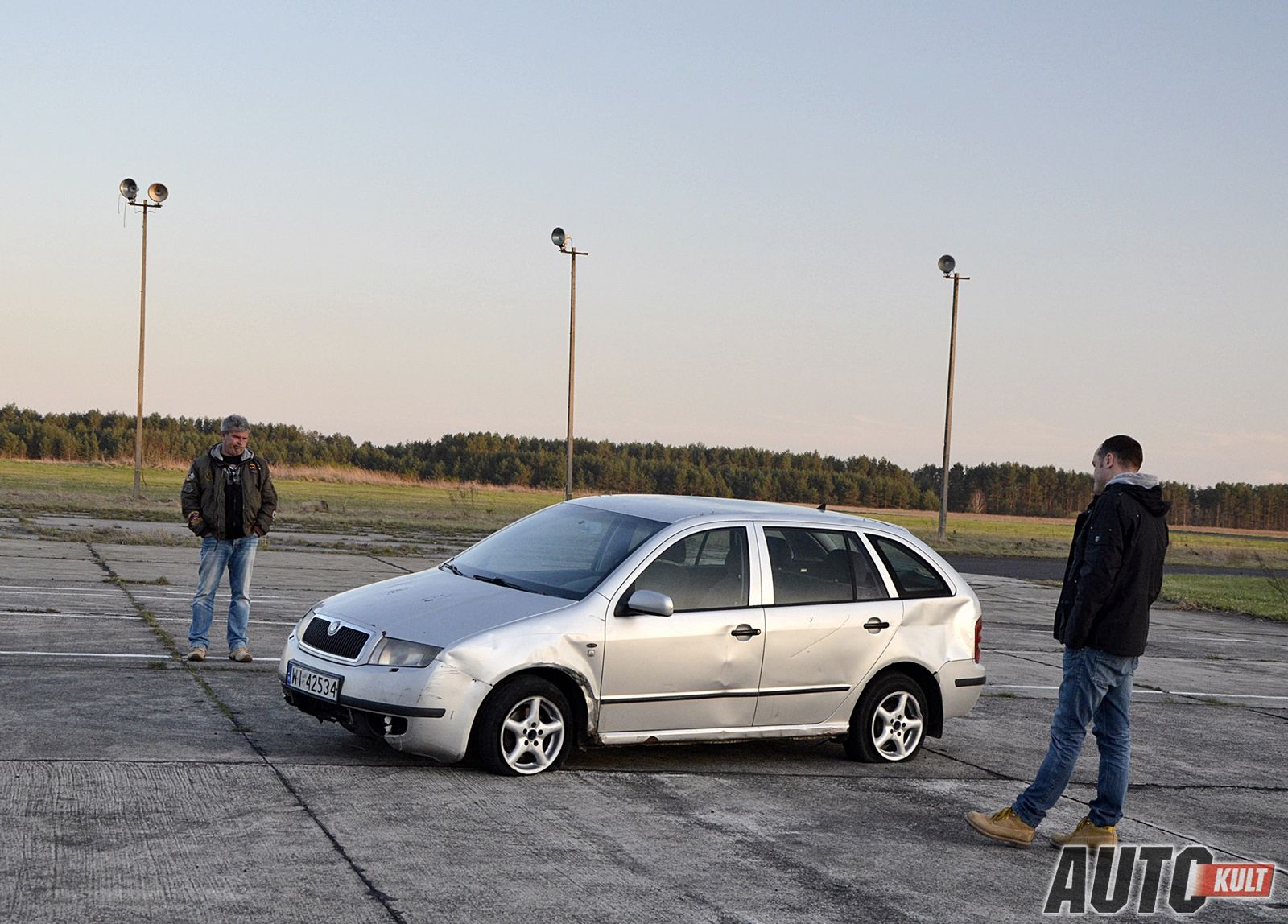 No i tak to wygląda, ale zawieszenie wytrzymało