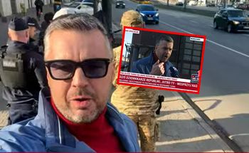 Kuriozalne sceny w Republice. "Zatrzymują Rachonia"