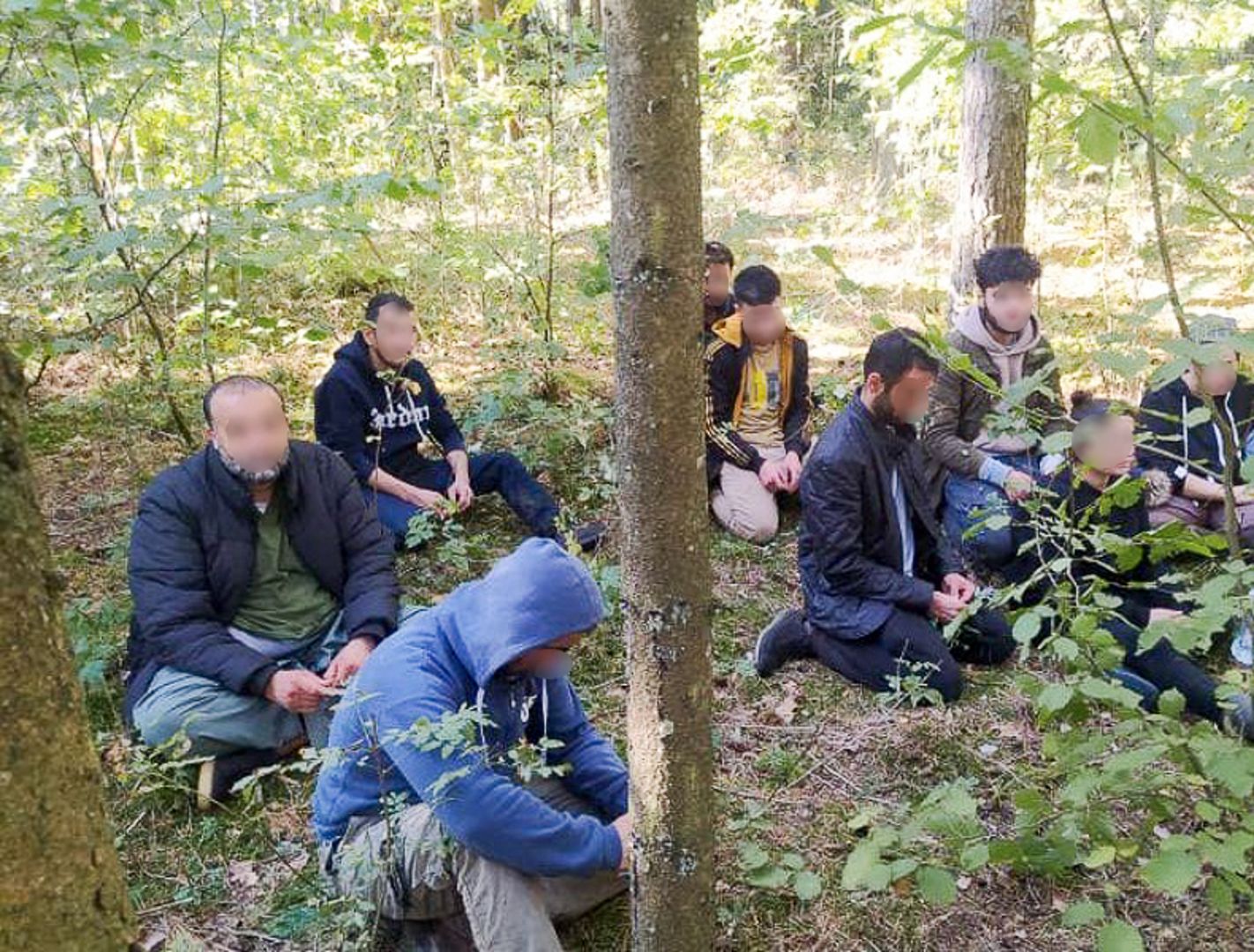 Łotysz nie zdążył odebrać grupy. Złapani na granicy z Litwą