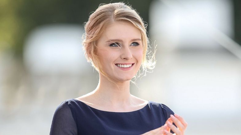 Ślubna fryzura Kingi Dudy