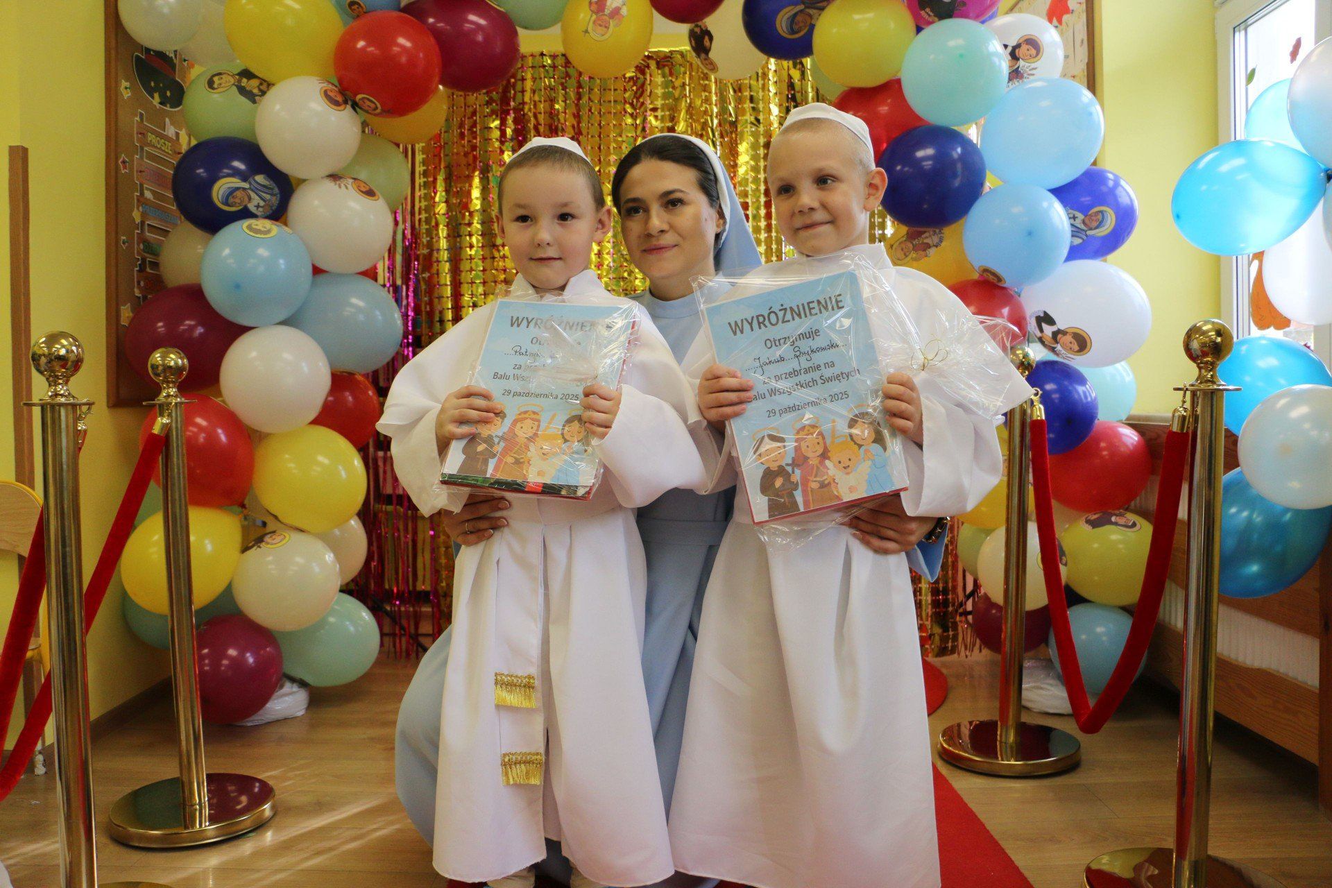 Bal wszystkich świętych 2025 w przedszkolu w Aleksandrowie Kujawskim