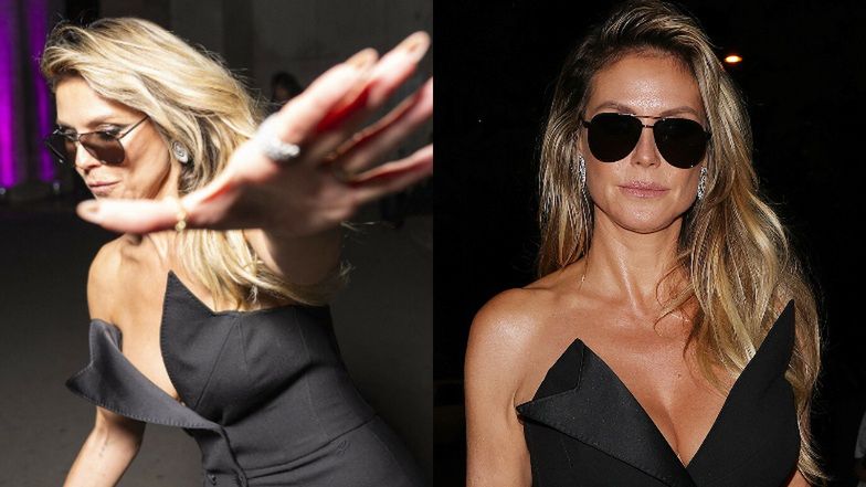 Heidi Klum wywróciła się w Paryżu