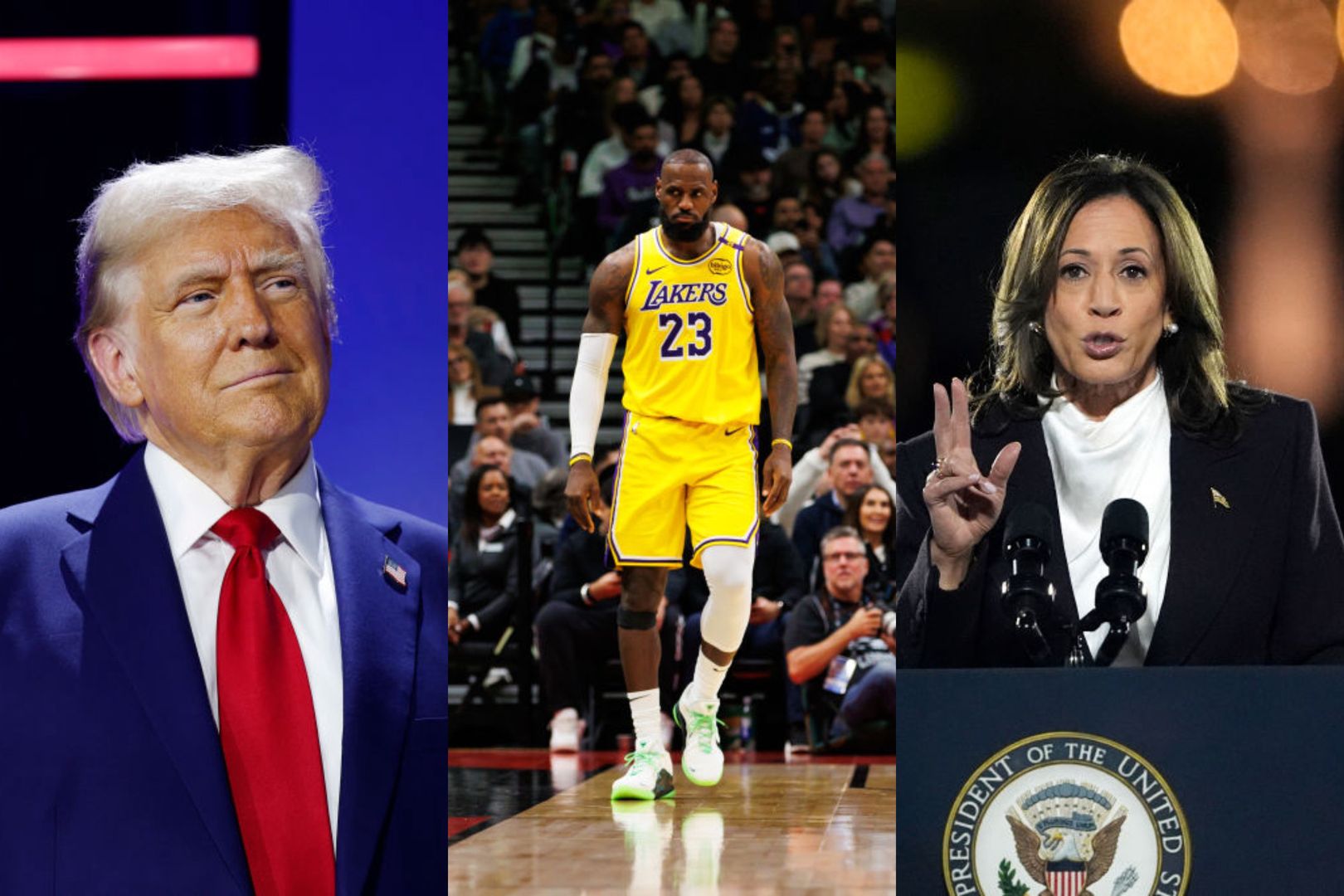 Harris czy Trump? Gwiazdor NBA nie ma wątpliwości