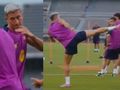 "Bójka" Lewandowskiego i Yamala. Barcelona opublikowała nagranie
