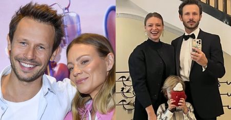 RZADKI WIDOK: Magdalena Boczarska i Mateusz Banasiuk pokazali SYNA. Urocza z nich rodzinka? (FOTO)
