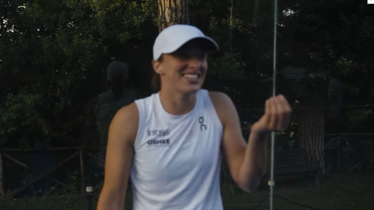 YouTube / Tecnifibre / Na zdjęciu: Iga Świątek