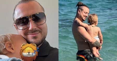 Baron rozpływa się nad synem i prawi o ojcostwie: "Nie czułem takiej miłości nigdy"