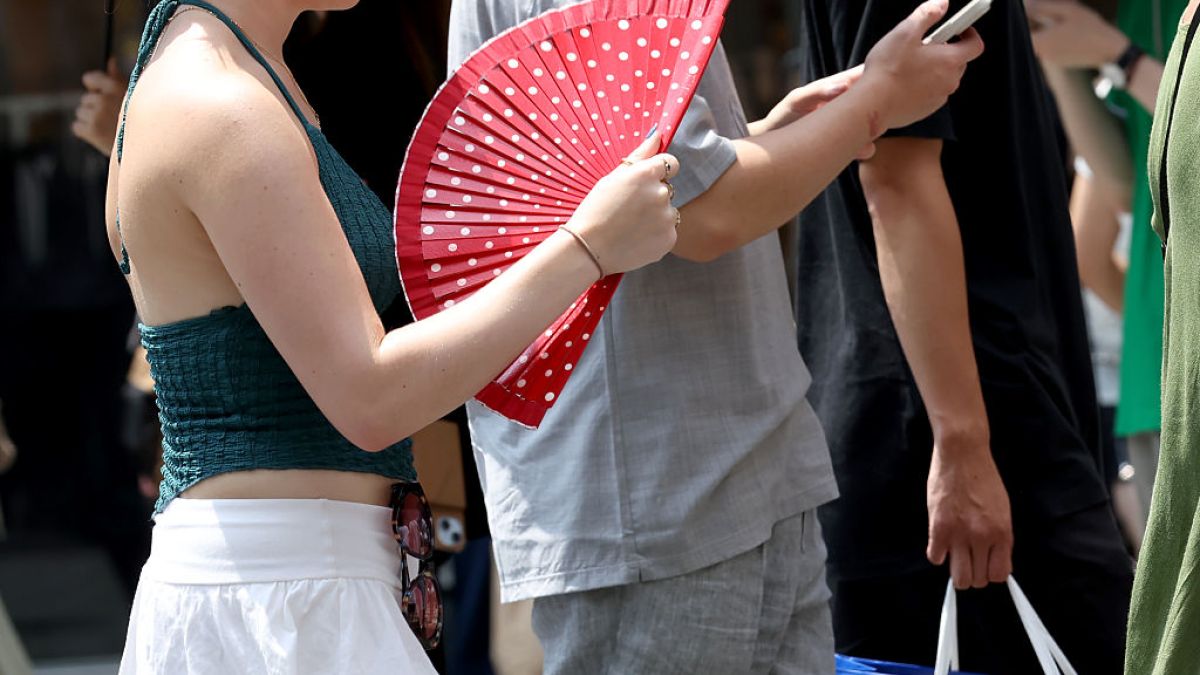 Rekordowe temperatury w Japonii