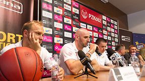 Konferencja prasowa reprezentacji Polski koszykarzy