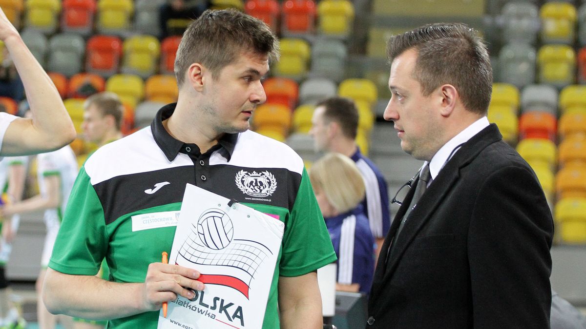 Zdjęcie okładkowe artykułu: WP SportoweFakty / Tomasz Kudala / Na zdjęciu: trener Michał Bąkiewicz (z lewej)