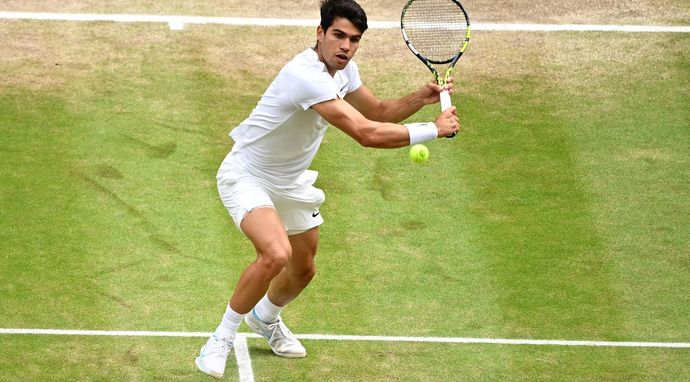 Tenis: Turniej Wimbledon - mecz ćwierćfinałowy gry pojedynczej mężczyzn