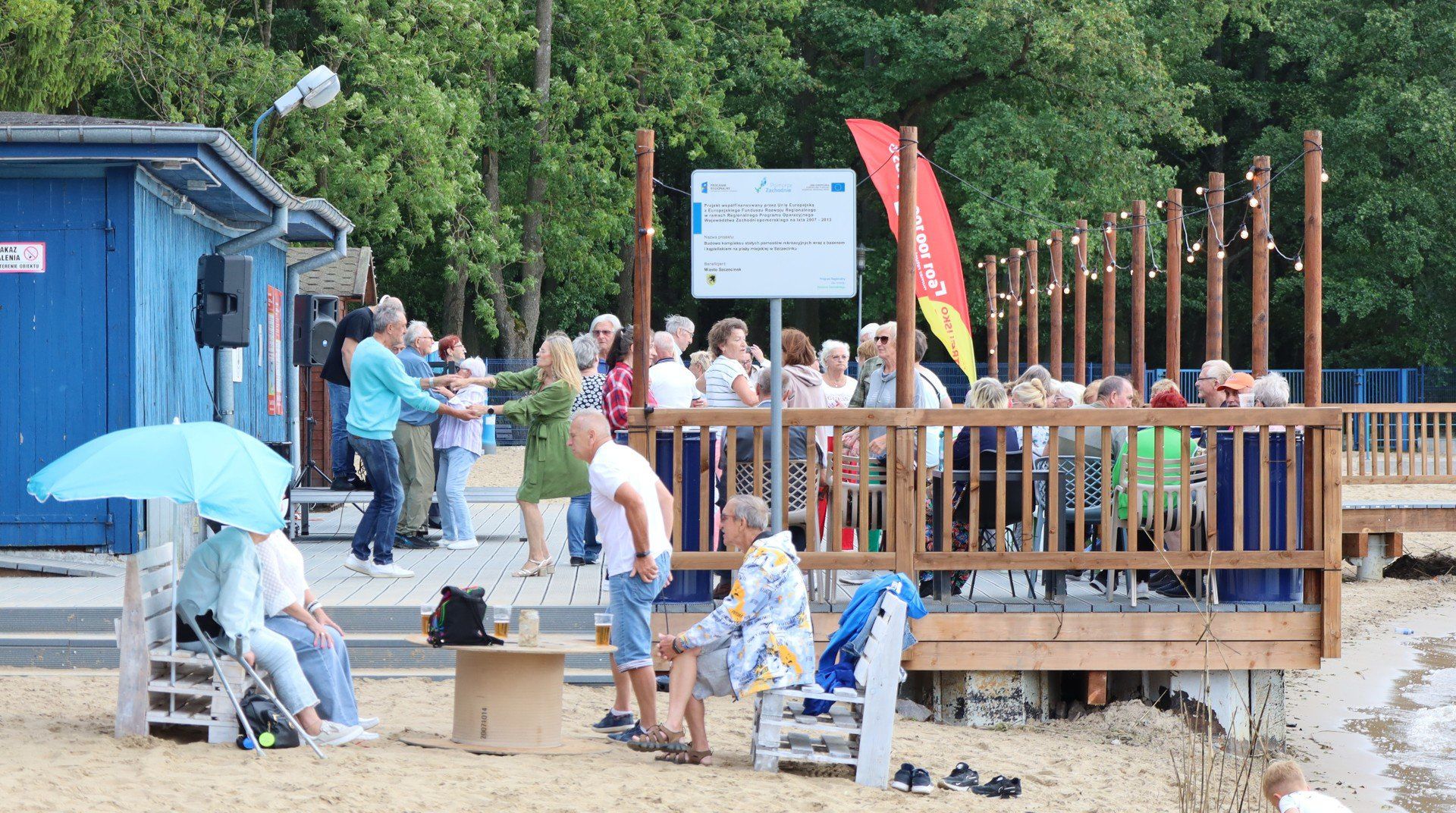 Za nami kolejny dancing na miejskiej plaży