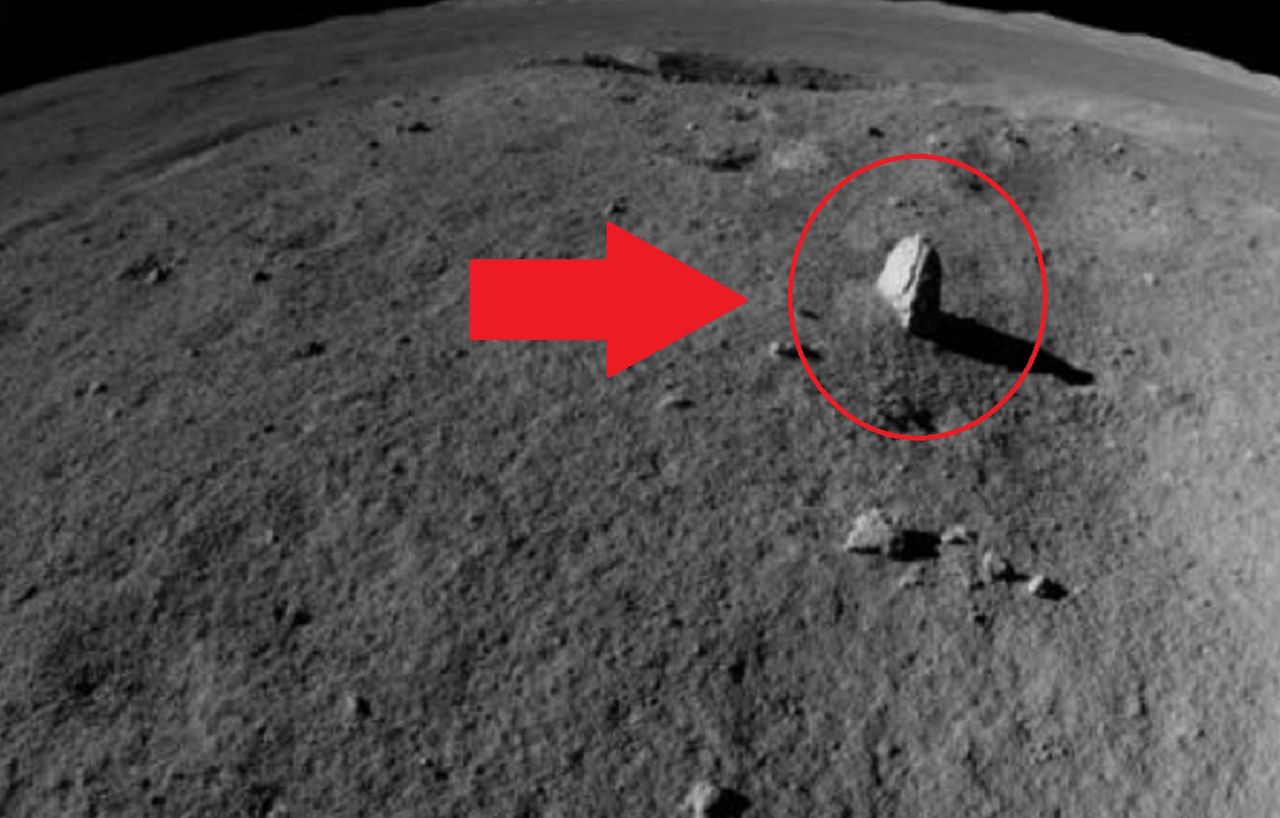 Odkrycie na Księżycu. Chiński łazik Yutu 2 znalazł "kamień milowy" - Księżycowy łazik Yutu 2 odkrył "kamień milowy"