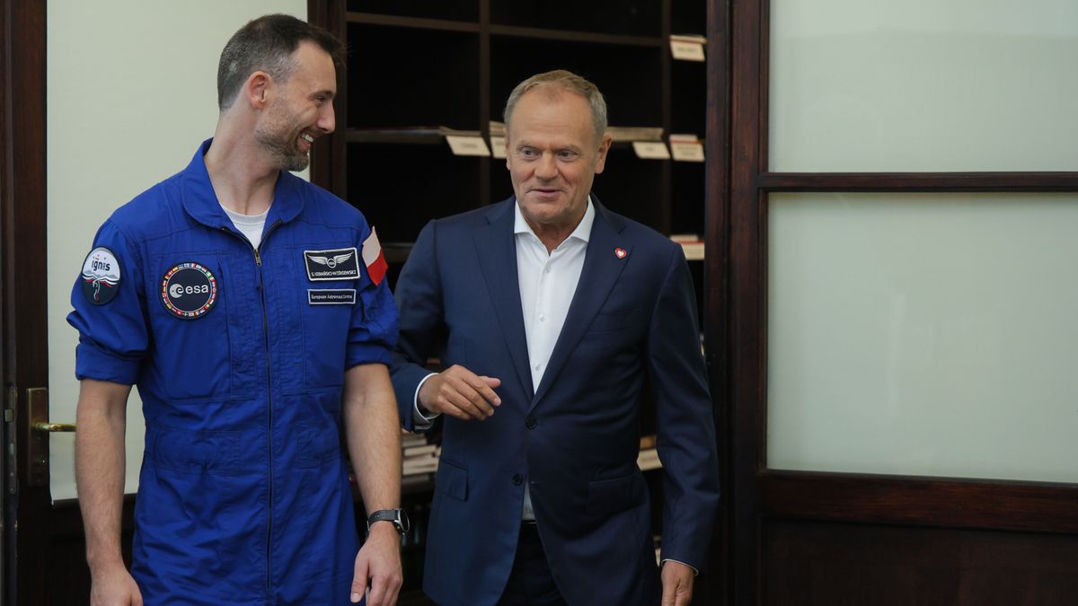 Rafa� Guz
astronauta, KPRM, Mi�dzynarodowej Stacji Kosmicznej, spotkanie