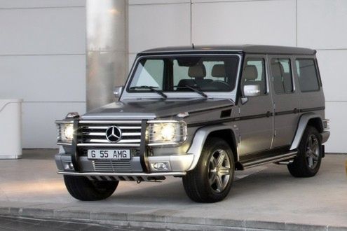 Pustynna burza: Mercedes G55 AMG Kompressor