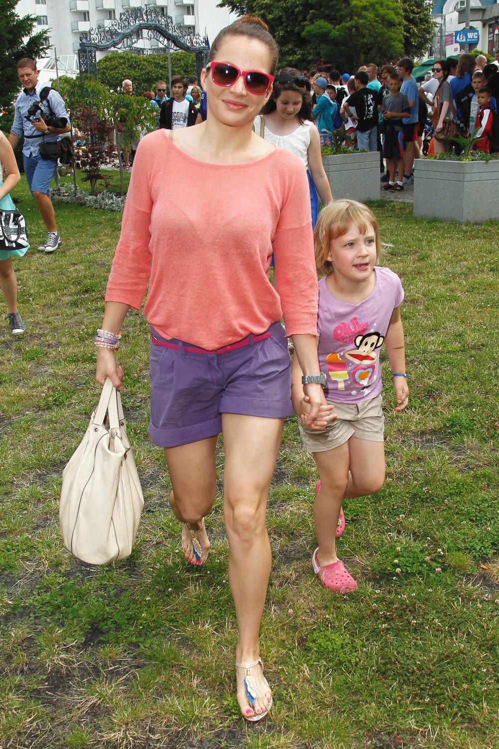 Anna Dereszowska z córką