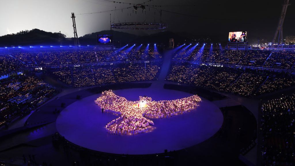 Zdjęcie okładkowe artykułu: Getty Images / Richard Heathcote / Ceremonia otwarcia zimowych igrzysk olimpijskich w Pjongczangu