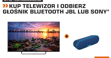 Kup telewizor i odbierz głośnik Bluetooth JBL lub SONY