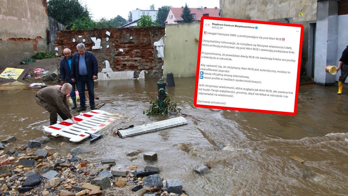 Rządowe Centrum Bezpieczeństwa (RCB) wydało ostrzeżenie dotycząc