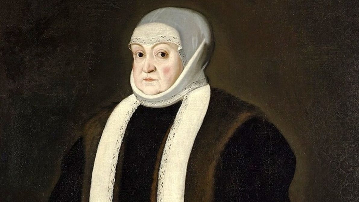 Portret Bony w stroju wdowy, ok. 1557