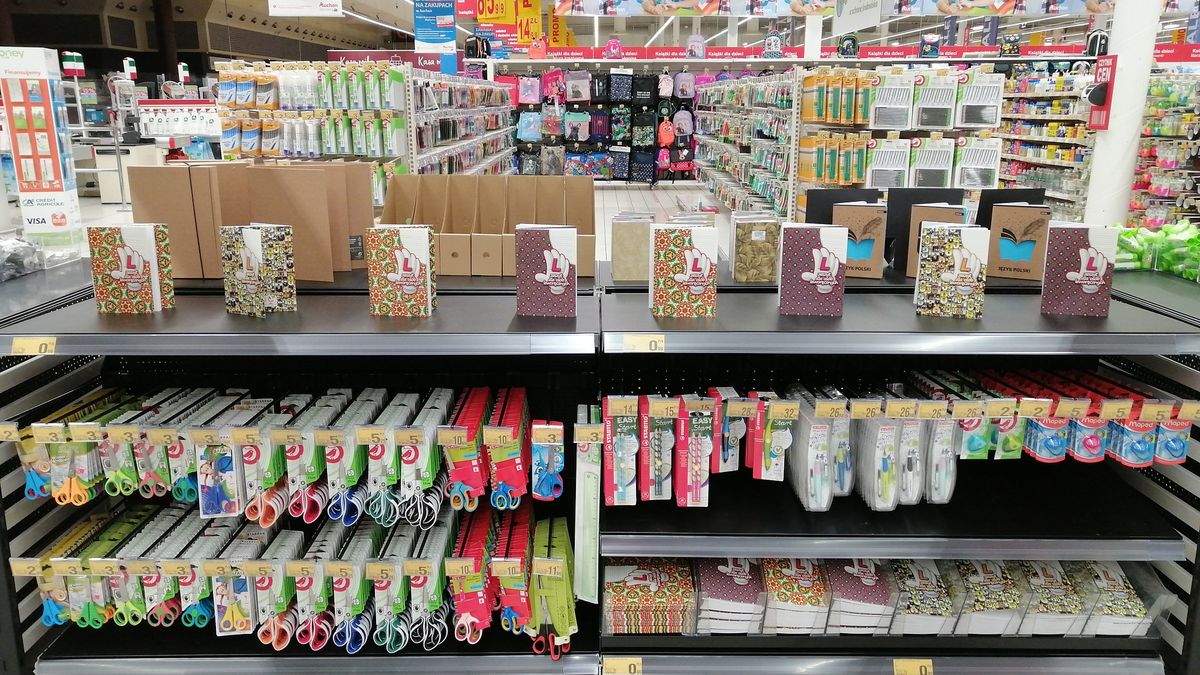 Powrót do szkoły. Wyprawka Auchan