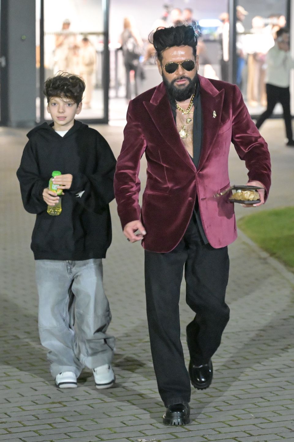 Krzysztof Rutkowski z synem