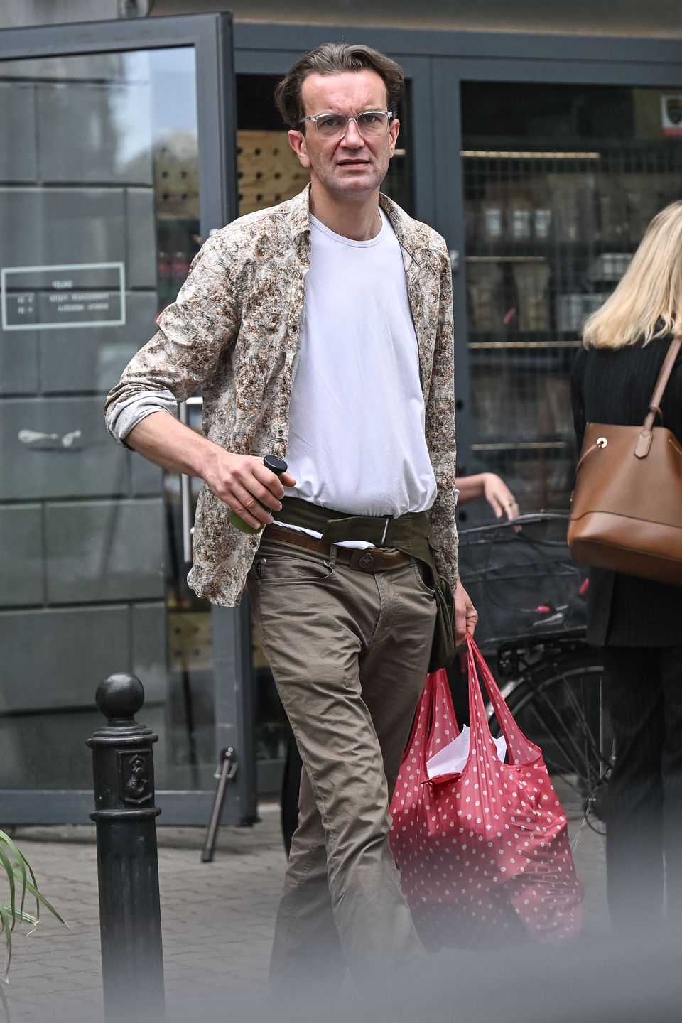 Tomasz Kot "przyłapany" z żoną na ekologicznych zakupach