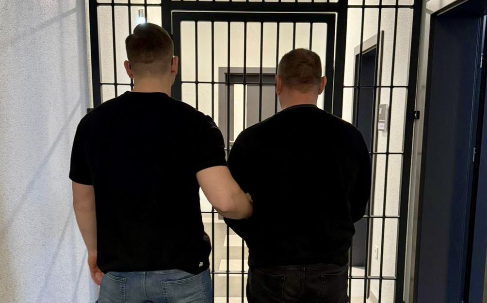 Zatrzymany mężczyzna