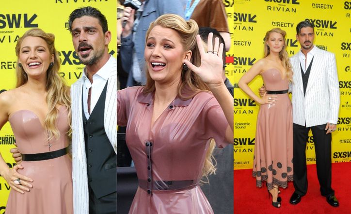 Blake Lively z Michele Morrone na festiwalu SXSW
