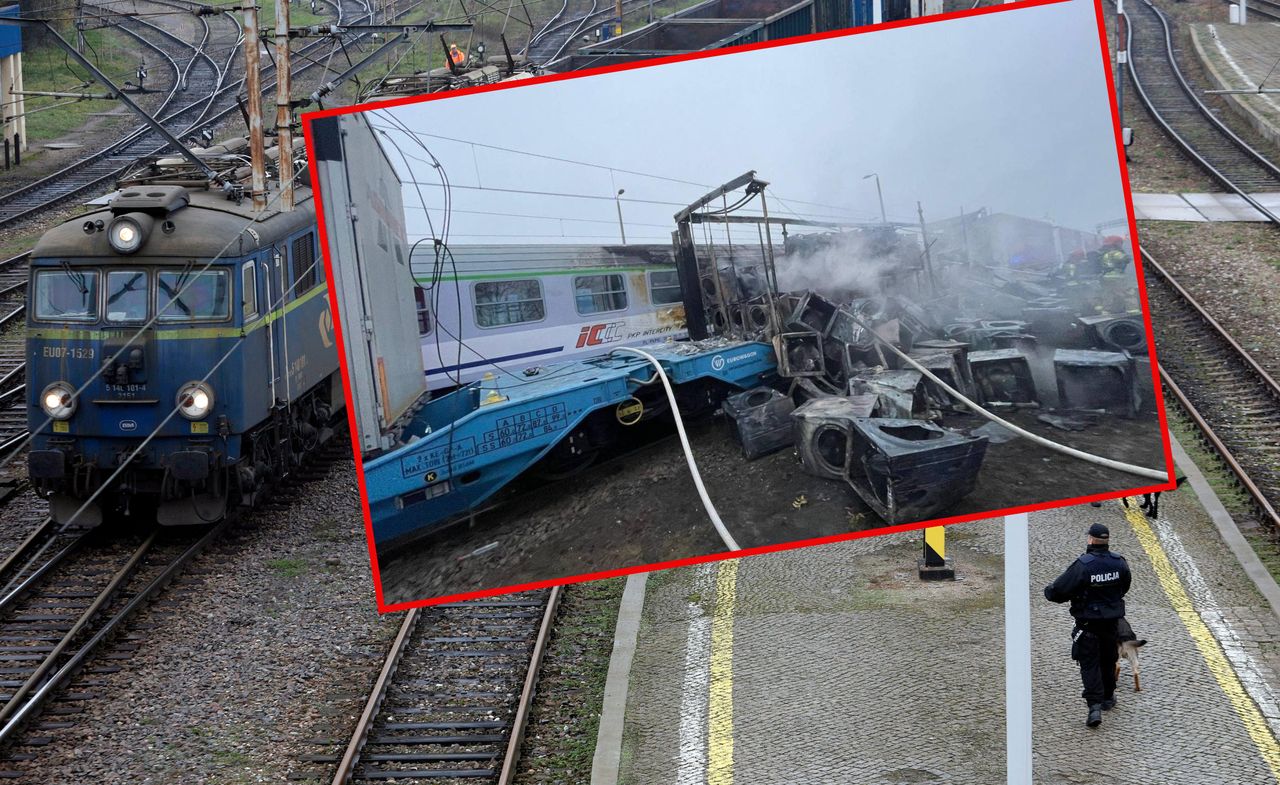 Pożar w pociągach z kibicami. Sprawą zajmie się specjalna komisja