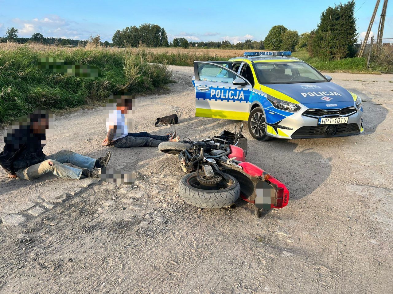 Miłki: Uciekał motocyklem przed policją. Miał sądowy zakaz i 2,5 promila alkoholu