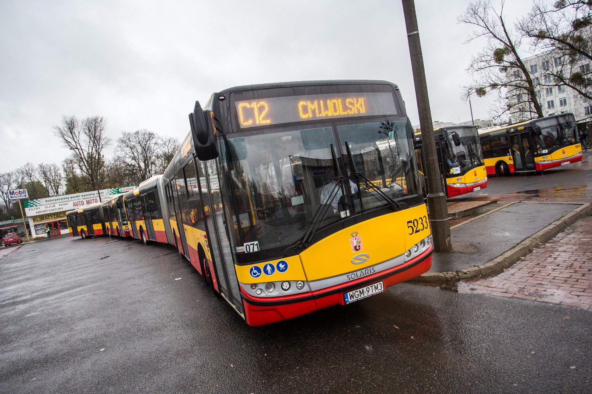 Linie cmentarne w Warszawie