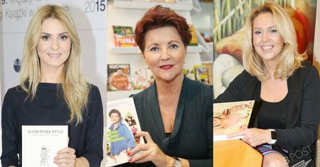 Gwiazdy promują książki w Krakowie: Kasia Tusk, Jolanta Kwaśniewska, Ewa Wachowicz i inni
