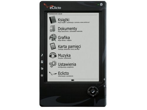 eClicto - polski rywal Kindle trafił do sprzedaży