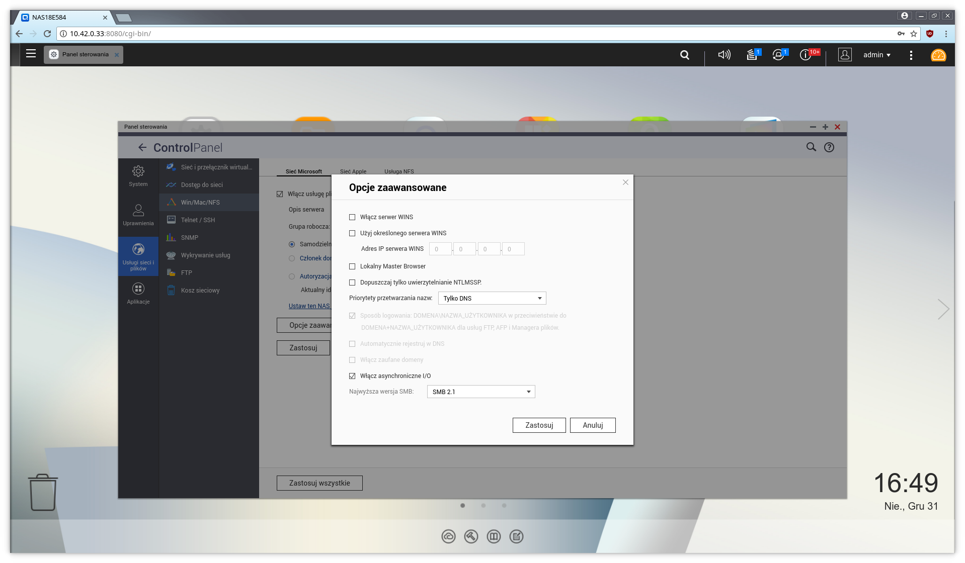 QNAP TVS-882BR: test profesjonalnego dysku sieciowego z nagrywarką Blu-ray 14