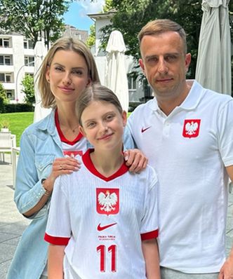 Dwie godziny przed meczem Polaków wrzuciła to zdjęcie. "Zawsze wspieram"