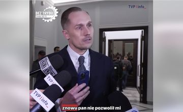 Poseł zapytał reporterkę TVP o "problemy umysłowe". Ostra wymiana zdań na sejmowym korytarzu