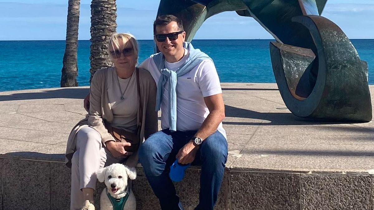 Twitter / Na zdjęciu: Cezary Kucharski z żoną