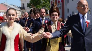 Lublin: Tłumy na obchodach Święta Konstytucji 3 Maja